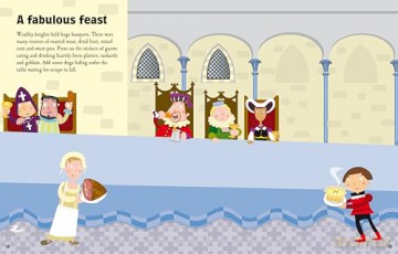 Knights and Castles Sticker Book (Sticker Books) - Lucy Bowman [KSIĄŻKA]