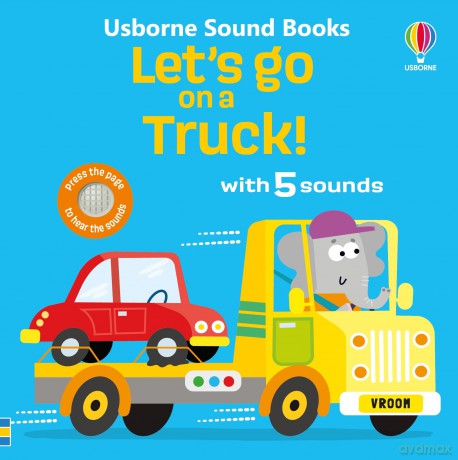 Let's go on a Truck! (Let's Go Sounds) - Sam Taplin [KSIĄŻKA]
