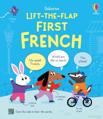 Lift-the-flap First French (Lift-the-flap Bilinguals) - Alice Beecham [KSIĄŻKA]