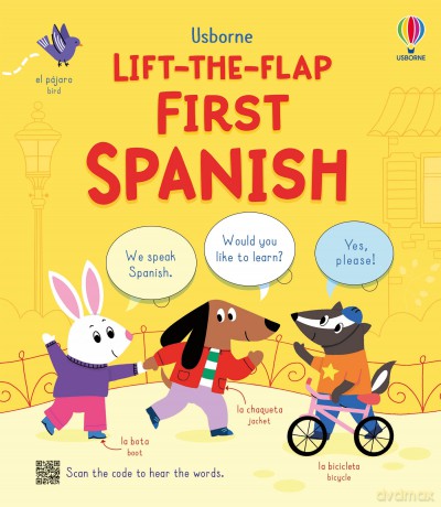 Lift-the-flap First Spanish (Lift-the-flap Bilinguals) - Alice Beecham [KSIĄŻKA]