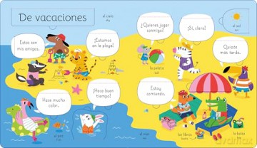Lift-the-flap First Spanish (Lift-the-flap Bilinguals) - Alice Beecham [KSIĄŻKA]