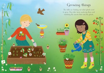Little Sticker Dolly Dressing Starting School - Fiona Watt [KSIĄŻKA]
