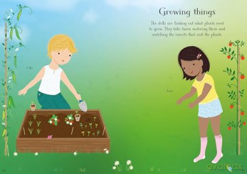 Little Sticker Dolly Dressing Starting School - Fiona Watt [KSIĄŻKA]