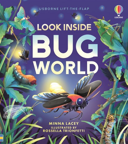 Look Inside Bug World - Minna Lacey [KSIĄŻKA]