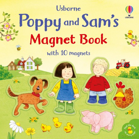 Poppy and Sam Magnet Book (Farmyard Tales Poppy and Sam) - Sam Taplin [KSIĄŻKA]