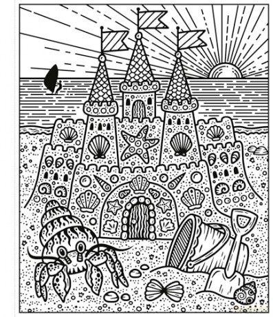 Seashore Magic Painting Book (Magic Painting Books) - Lizzie Cope [KSIĄŻKA]
