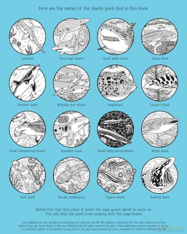 Sharks Magic Painting Book: Explore the Depths of the Ocean with Sharks in this Innovative Book for Kids (Magic Painting Books) - Sam Baer [KSIĄŻKA]