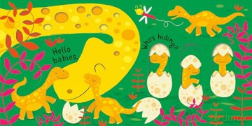 Slide and See Dinosaurs (Slide and See Books) - Fiona Watt [KSIĄŻKA]