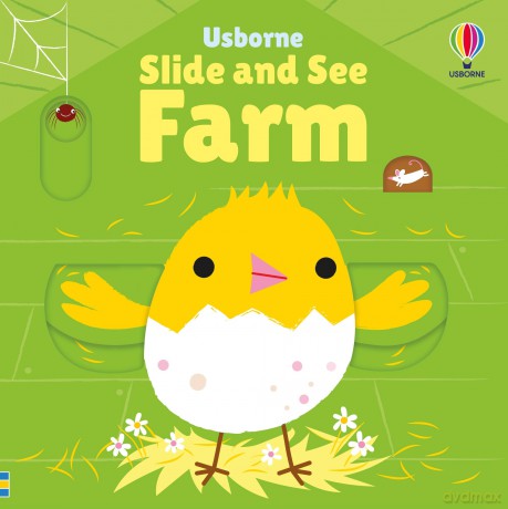 Slide and See Farm (Slide and See Books) - Fiona Watt [KSIĄŻKA]