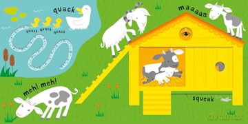 Slide and See Farm (Slide and See Books) - Fiona Watt [KSIĄŻKA]