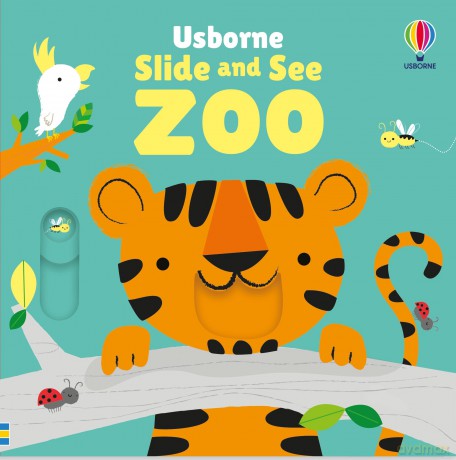 Slide and See Zoo (Slide and See Books) - Fiona Watt [KSIĄŻKA]
