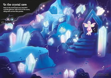 Sparkly Fairy Ponies Sticker Book (Sparkly Sticker Books) - Holly Bathie [KSIĄŻKA]