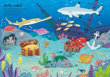 Sparkly Sea Creatures Sticker Book (Sparkly Sticker Books) - Holly Bathie [KSIĄŻKA]