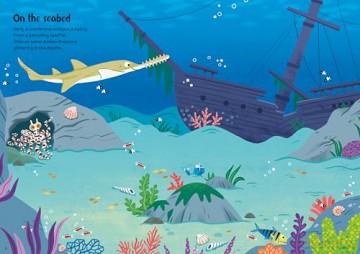 Sparkly Sea Creatures Sticker Book (Sparkly Sticker Books) - Holly Bathie [KSIĄŻKA]