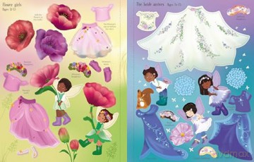 Sticker Dolly Dressing Fairy Weddings - Fiona Watt [KSIĄŻKA]