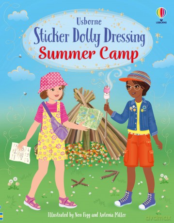 Sticker Dolly Dressing Summer Camp - Fiona Watt [KSIĄŻKA]
