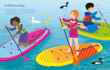 Sticker Dolly Dressing Summer Camp - Fiona Watt [KSIĄŻKA]