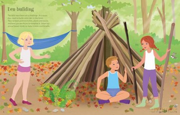 Sticker Dolly Dressing Summer Camp - Fiona Watt [KSIĄŻKA]