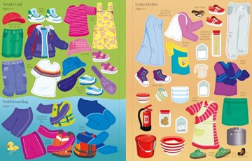 Sticker Dolly Dressing Summer Camp - Fiona Watt [KSIĄŻKA]