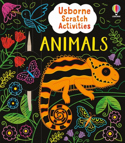 Usborne Scratch Activities Animals - Rosie Dickins [KSIĄŻKA]