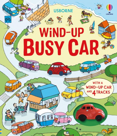 Wind-Up Busy Car - Fiona Watt [KSIĄŻKA]