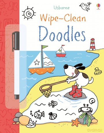 Wipe Clean Doodles (Usborne Wipe Clean Books): 1 - Jessica Greenwell [KSIĄŻKA]