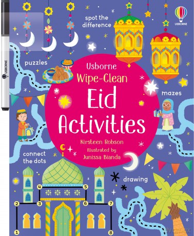 Wipe-Clean Eid Activities (Wipe-clean Activities) - Kirsteen Robson [KSIĄŻKA]
