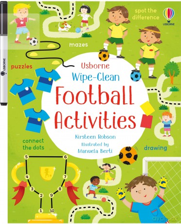 Wipe-Clean Football Activities (Wipe-clean Activities) - Kirsteen Robson [KSIĄŻKA]