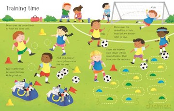 Wipe-Clean Football Activities (Wipe-clean Activities) - Kirsteen Robson [KSIĄŻKA]