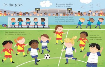 Wipe-Clean Football Activities (Wipe-clean Activities) - Kirsteen Robson [KSIĄŻKA]