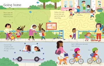 Wipe-Clean Starting School Activities (Wipe-clean Activities) - Kirsteen Robson [KSIĄŻKA]