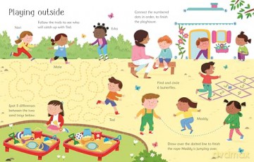 Wipe-Clean Starting School Activities (Wipe-clean Activities) - Kirsteen Robson [KSIĄŻKA]