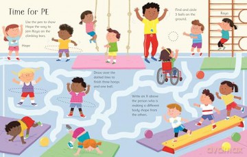 Wipe-Clean Starting School Activities (Wipe-clean Activities) - Kirsteen Robson [KSIĄŻKA]