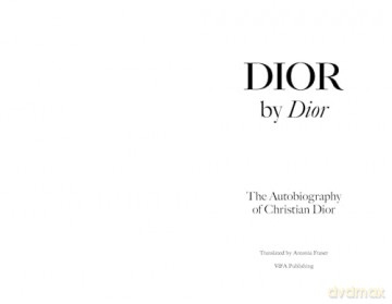 Dior by Dior: The Autobiography of Christian Dior - Christian Dior [KSIĄŻKA]