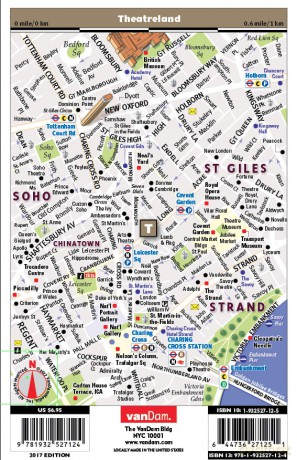 London Pop Up Map by VanDam (London Unfolds) 2025 edition: 14 - Stephan Van Dam [KSIĄŻKA]