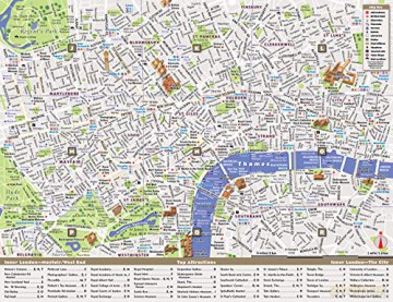 London Pop Up Map by VanDam (London Unfolds) 2025 edition: 14 - Stephan Van Dam [KSIĄŻKA]