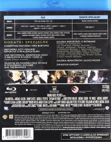 Powrót Batmana [Blu-Ray]