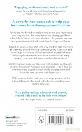 The Disengaged Teen: Helping Kids Learn Better, Live Better and Feel Better - Jenny Anderson [KSIĄŻKA]