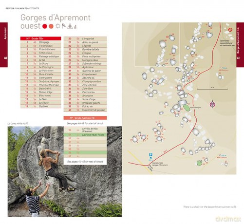 Fontainebleau Climbs: The finest bouldering and circuits - Jo Montchausse [KSIĄŻKA]