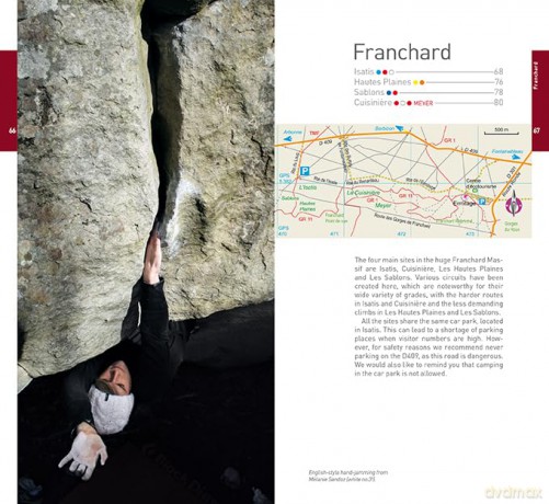 Fontainebleau Climbs: The finest bouldering and circuits - Jo Montchausse [KSIĄŻKA]