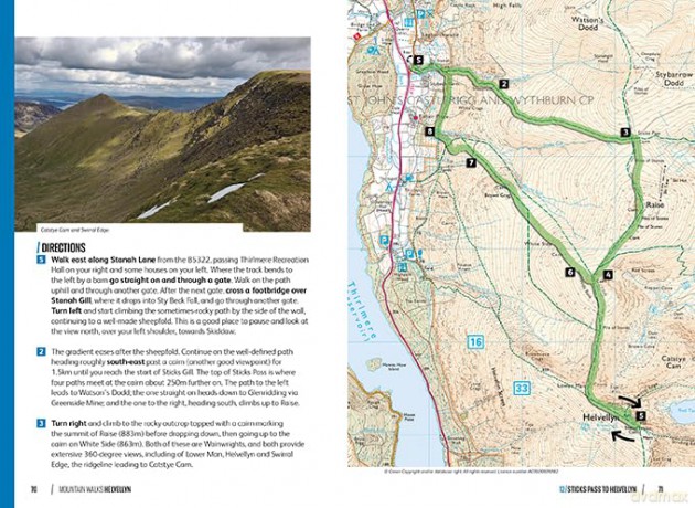 Mountain Walks Helvellyn: 15 routes to enjoy on and around Helvellyn - Tina Codling [KSIĄŻKA]