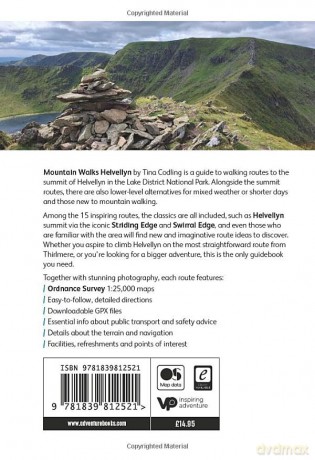Mountain Walks Helvellyn: 15 routes to enjoy on and around Helvellyn - Tina Codling [KSIĄŻKA]