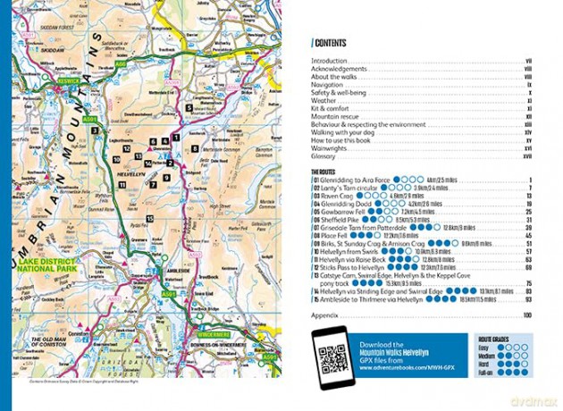 Mountain Walks Helvellyn: 15 routes to enjoy on and around Helvellyn - Tina Codling [KSIĄŻKA]