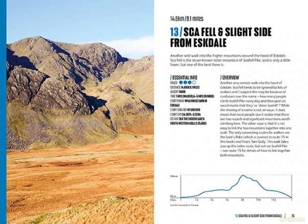 Mountain Walks Scafell Pike: 15 routes to enjoy on and around the Sca Fell range - Graham Uney [KSIĄŻKA]