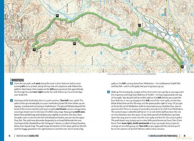 Mountain Walks Scafell Pike: 15 routes to enjoy on and around the Sca Fell range - Graham Uney [KSIĄŻKA]