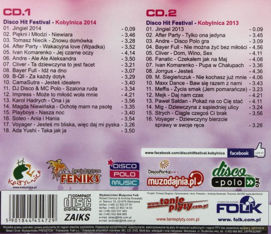 Disco Hit Festival Kobylnica 2014 [2CD]