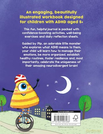 My Amazing ADHD Brain Journal: A Self-Discovery Workbook for Children with ADHD Brains - Emily Snape [KSIĄŻKA]
