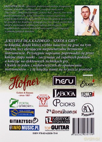 Ukulele dla każdego - Krzysztof Błaś [KSIĄŻKA]