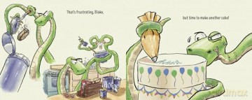 Blake the Snake Bakes a Cake - Amy Young [KSIĄŻKA]