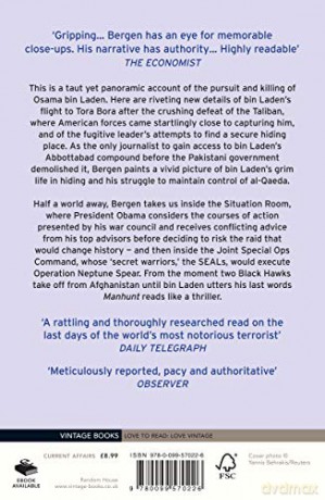 Manhunt: From 9/11 to Abbottabad - the Ten-Year Search for Osama bin Laden - Peter Bergen [KSIĄŻKA]
